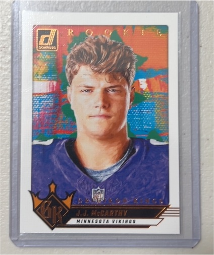2024 Donruss Gridiron Kings #5 J.J. McCarthy — front
