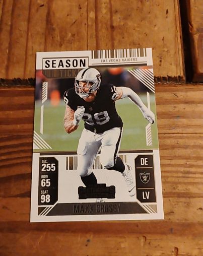 2024 Panini Contenders Season Ticket #255 Maxx Crosby — front