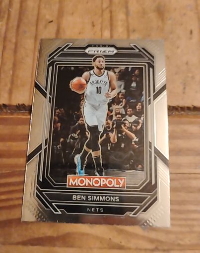 2022-23 Panini Prizm Monopoly #9 Ben Simmons — front