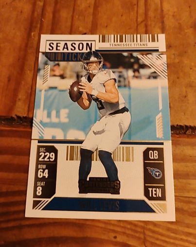 2024 Panini Contenders #95 Will Levis — front