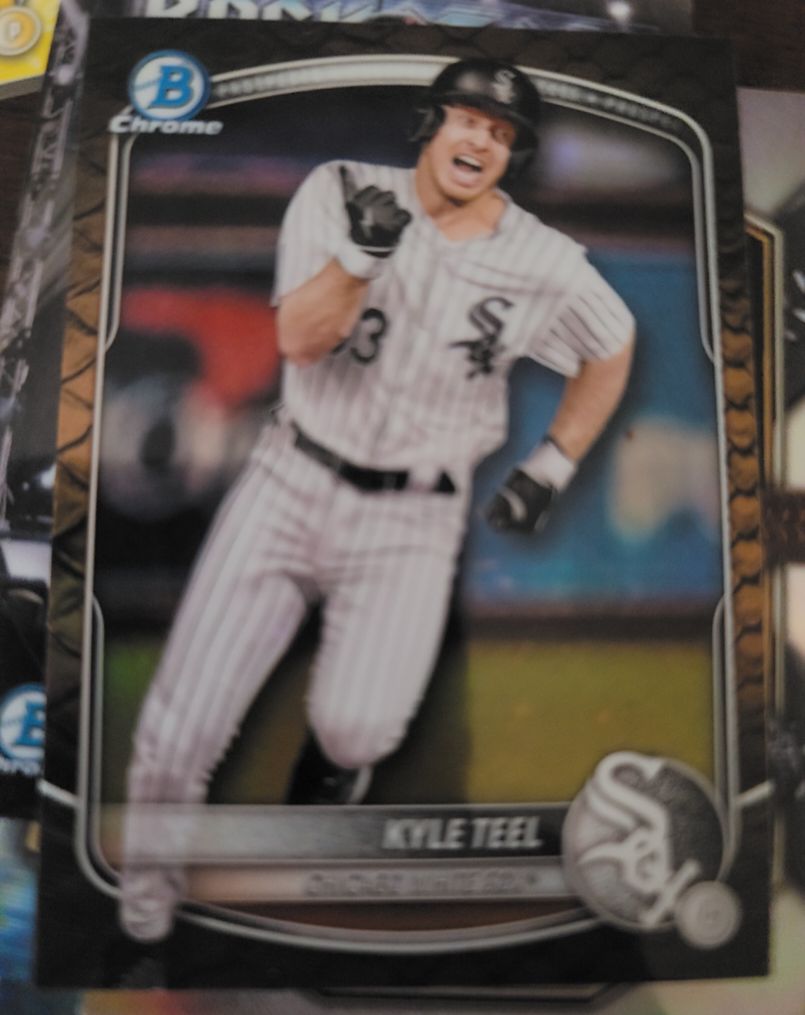 2025 Bowman Chrome #BCP-118 Kyle Teel — front
