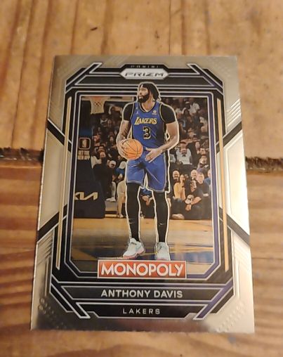 2022-23 Panini Prizm Monopoly #41 Anthony Davis — front