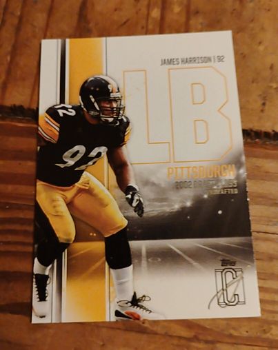 2024 Topps Signature Class #48 James Harrison — front