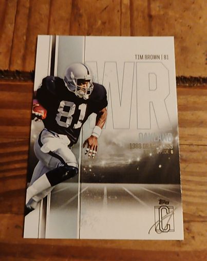 2024 Topps Signature Class #40 Tim Brown — front