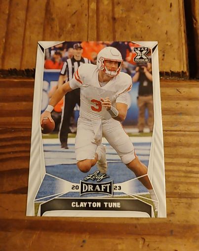2023 Leaf Draft #44 Clayton Tune — front