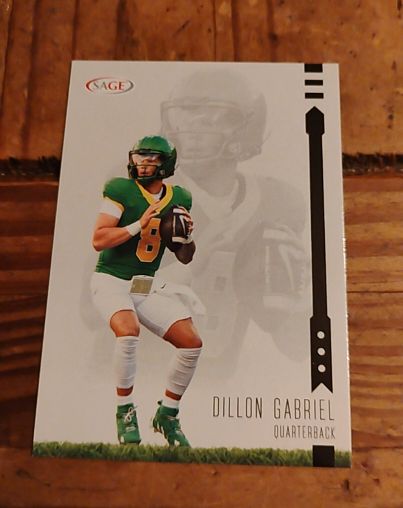 2025 SAGE High Series #8 Dillon Gabriel — front