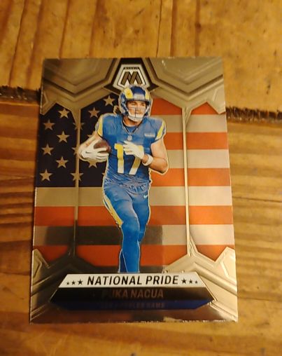 2024 Panini Mosaic Football #264 Puka Nacua National Pride — front