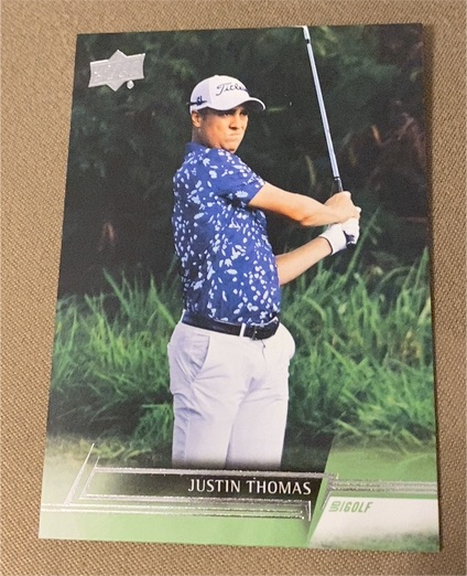 2024 Upper Deck Golf #17 Justin Thomas — front
