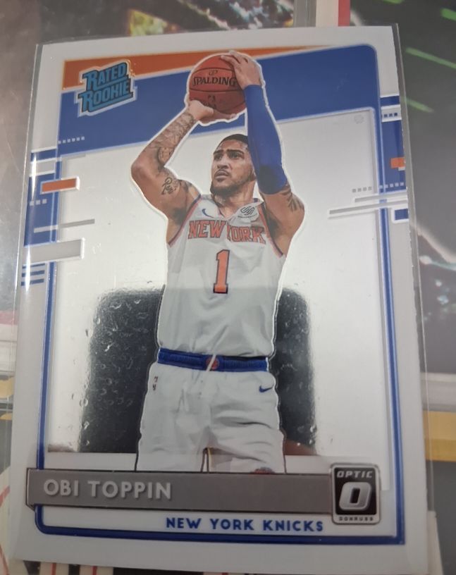 2020-21 Panini Donruss Optic #158 Obi Toppin — front