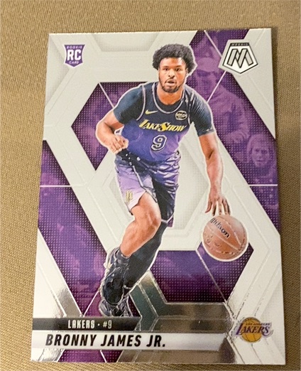 2024-25 Panini Mosaic #214 Bronny James Jr. — front