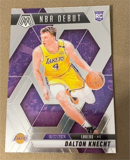 2024-25 Panini Mosaic NBA Debut #264 Dalton Knecht — front