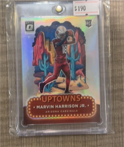 2024 Panini Donruss Optic Uptowns #5 Marvin Harrison Jr. — front
