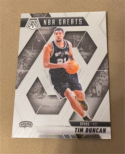 2024-25 Panini Mosaic NBA Greats #291 Tim Duncan — front