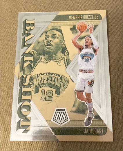 2024-25 Panini Mosaic Bank Shot #12 Ja Morant — front