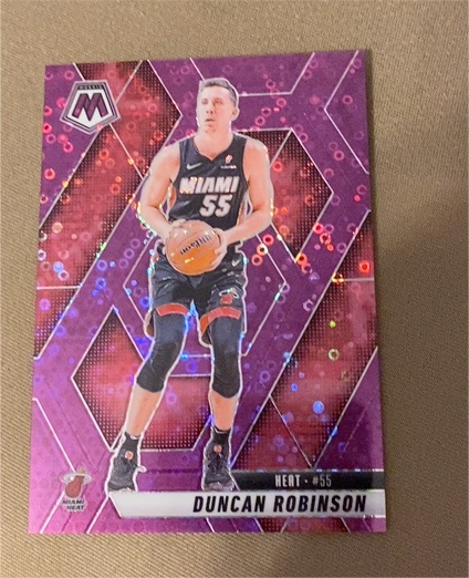 2024-25 Panini Mosaic #24 Duncan Robinson — front