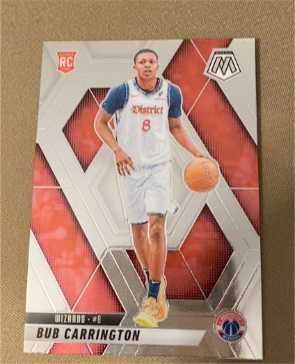 2024-25 Panini Mosaic #206 Bub Carrington — front