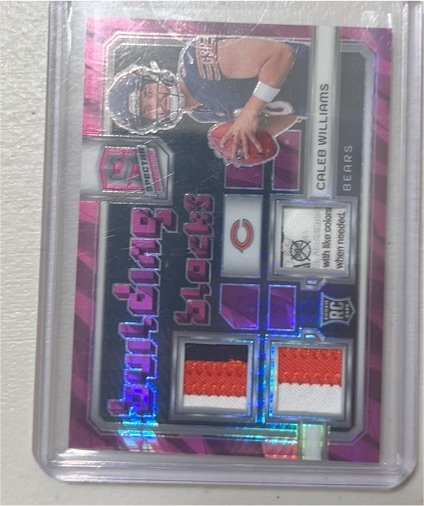 2024 Panini Spectra Building Blocks #BB-BCW Caleb Williams — front