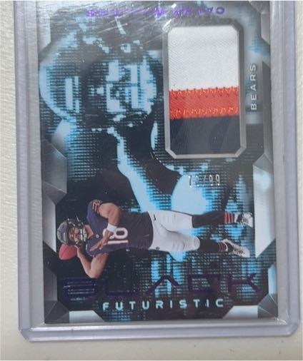 2024 Panini Black Futuristic #F-RO Rome Odunze — front
