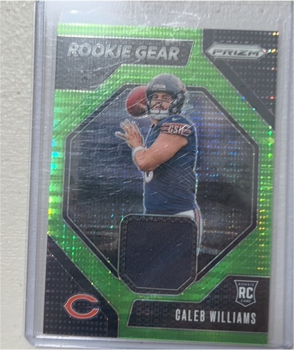 2024 Panini Prizm #RG-CWS Caleb Williams Rookie Gear — front