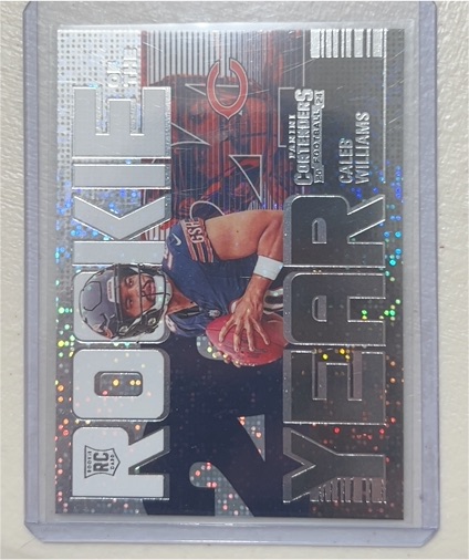 2024 Panini Contenders #1 Caleb Williams Rookie of the Year — front