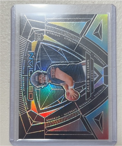 2024 Panini Obsidian Vitreous # Caleb Williams — front