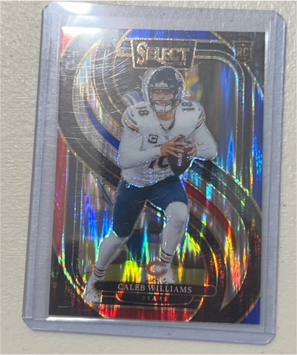 2024 Panini Select Premier Level #114 Caleb Williams — front