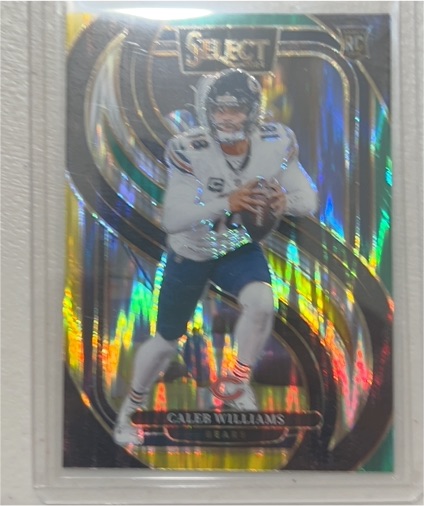 2024 Panini Select Premier Level Caleb Williams #RC — front