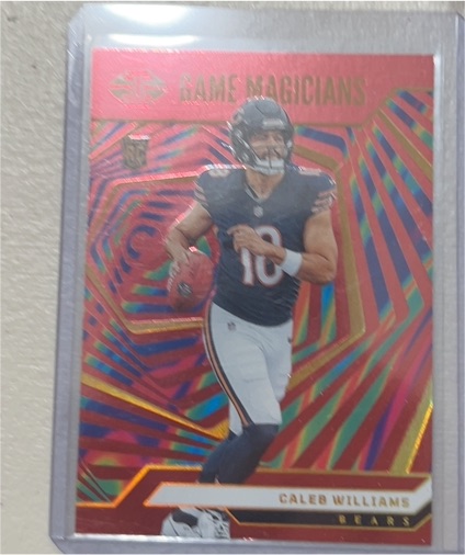 2024 Panini Illusions #25 Caleb Williams Game Magicians — front