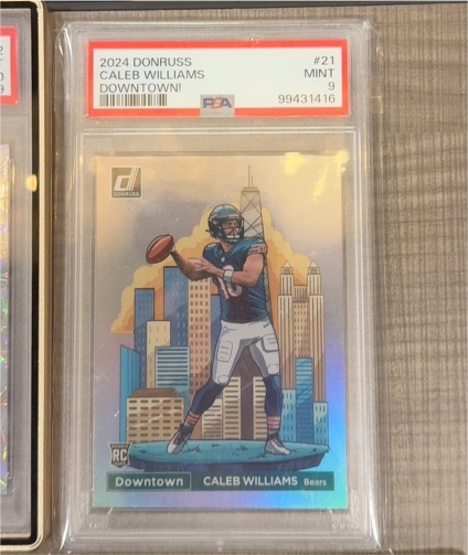 2024 Donruss #21 Caleb Williams Downtown — front