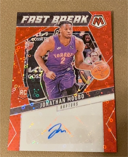 2024-25 Panini Mosaic #AFB-MOG Jonathan Mogbo — front