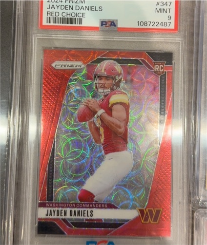 2024 Panini Prizm #347 Jayden Daniels — front