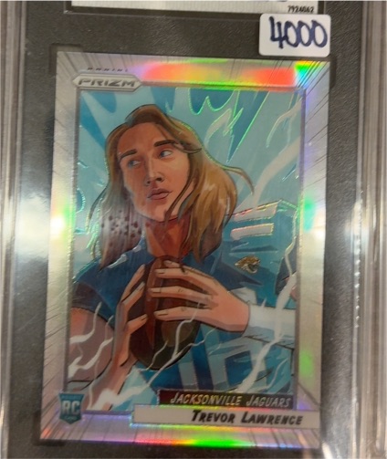 2021 Panini Prizm #Manga SSP Trevor Lawrence Rookie — front