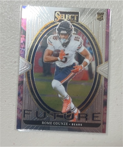 2024 Panini Select #22 Rome Odunze Select Future — front