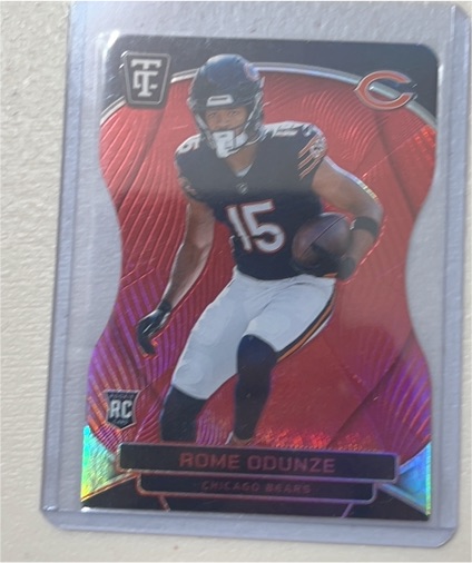 2024 Panini Totally Certified #15 Rome Odunze — front
