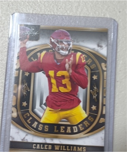 2024 Leaf Class Leaders #CL-2 Caleb Williams — front