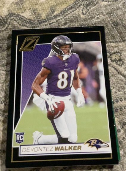2024 Panini Zenith #128 Devontez Walker — front
