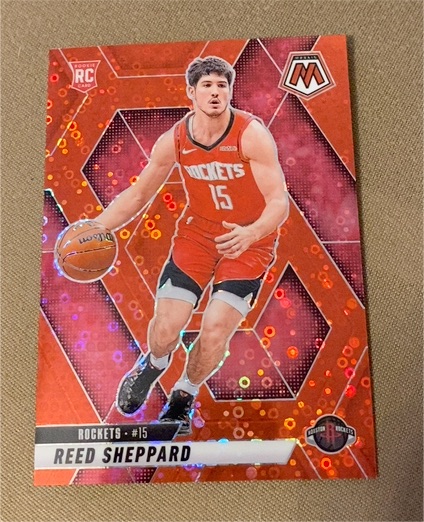 2024-25 Panini Mosaic #249 Reed Sheppard — front