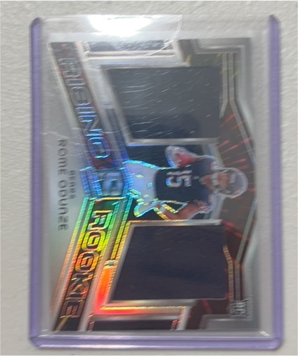 2024 Panini Spectra Rising Rookie Dual Patch Romeo Douze — front