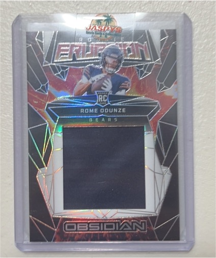 2024 Panini Obsidian Rookie Eruption #ERM-ROD Rome Odunze — front