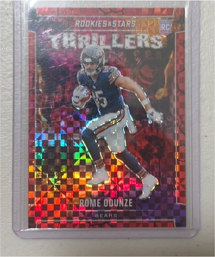 2024 Panini Rookies & Stars Thrillers #T-ROE Rome Odunze — front