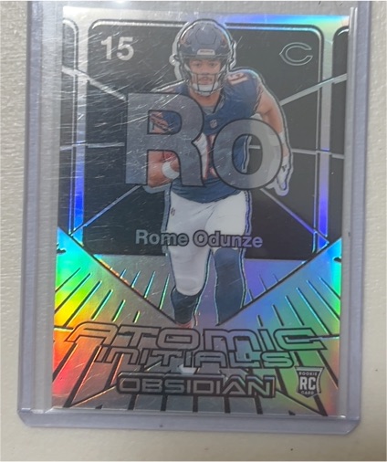 2024 Panini Obsidian #15 Rome Odunze — front