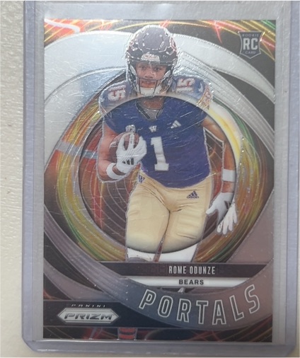 2024 Panini Prizm #9 Rome Odunze — front
