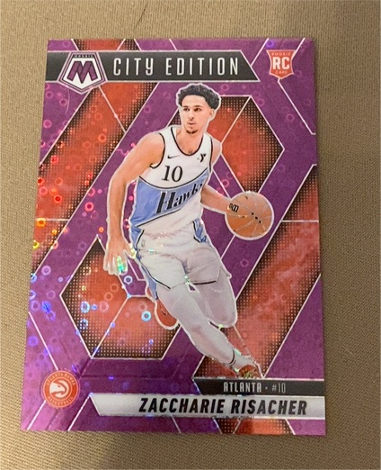 2024-25 Panini Mosaic City Edition #274 Zaccharie Risacher — front