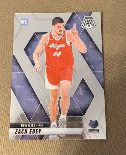 2024-25 Panini Mosaic #248 Zach Edey — front