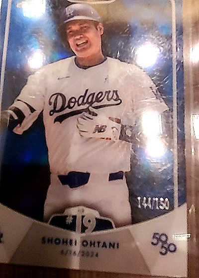 2024 Topps 50/50 #19 Shohei Ohtani Los Angeles Dodgers — front