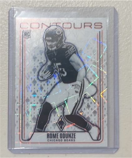 2024 Panini Phoenix #CON-ROE Rome Odunze Contours — front