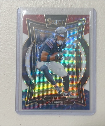 2024 Panini Select #3 Rome Odunze — front