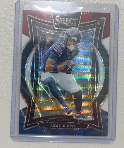 2024 Panini Select #3 Rome Odunze — front