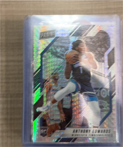 2022 Panini National VIP #Anthony Edwards Rookie — front