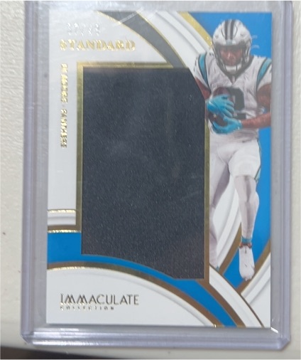 2022 Panini Immaculate Standard Jerseys DJ Moore #ISJ-53 — front